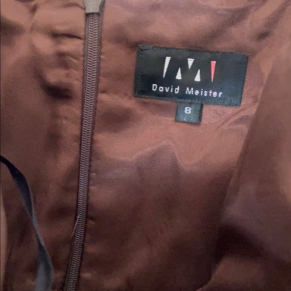 David Meister Leopard Print Sweetheart Neck Dress with Matching Wrap - Picture 3 of 7